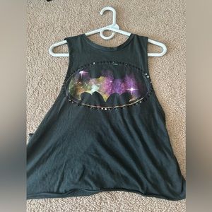 Black/Grey Batman Tank Top